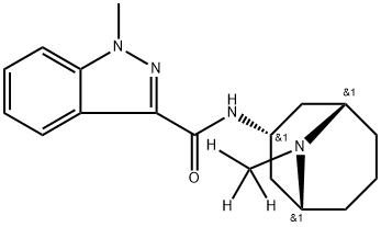 [2H3]-格拉司琼 结构式