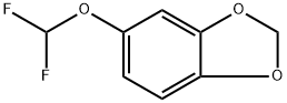 5-(difluoromethoxy)benzo[d][1,3]dioxole 结构式