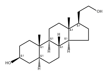 3,21-Dihydroxypregnan-20-one, Derivative of 结构式