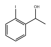 1-(2-碘苯基)乙烷-1-醇 结构式