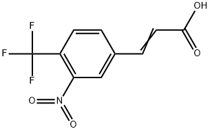 3-Nitro-4-(trifluoromethyl)cinnamic acid