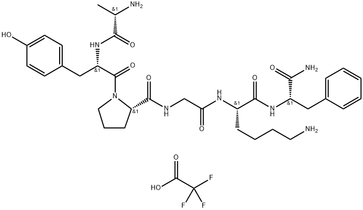 PAR-4 AGONIST PEPTIDE, AMIDE TFA 结构式