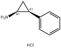 (1S,2S)-2-苯基环丙胺盐酸盐 结构式