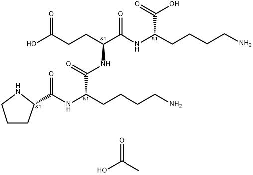 四肽-30 结构式