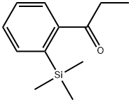 1-[2-(Trimethylsilyl)phenyl]-1-propanone 结构式