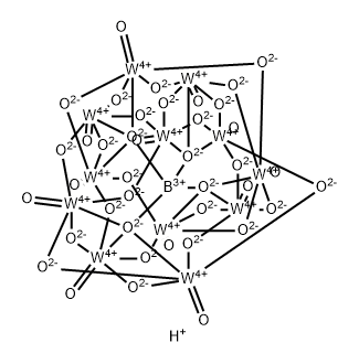 12-tungstoborate 结构式