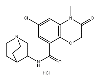 azasetron hydrochloride 结构式