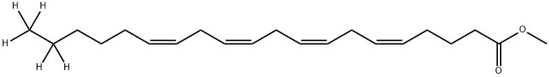 Arachidonic Acid-d5 methyl ester 结构式