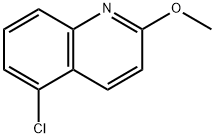 5-chloro-2-methoxyquinoline 结构式