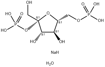 果糖-1,6-二磷酸,三钠盐 结构式