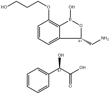 化合物 EPETRABOROLE R-MANDELATE 结构式