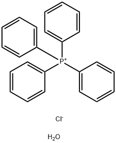 四苯基氯化鏻水合物 结构式