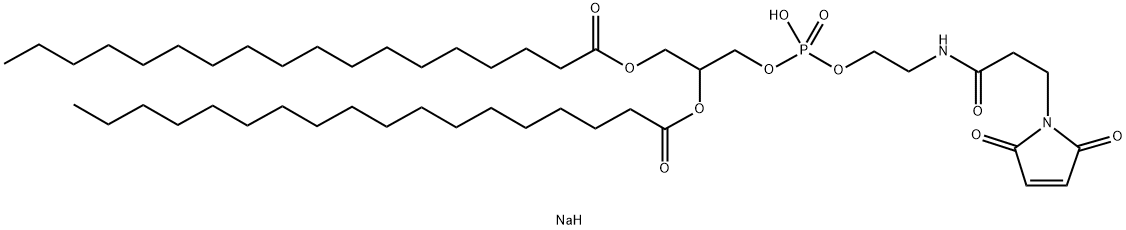 DSPE-MALEIMIDE 结构式