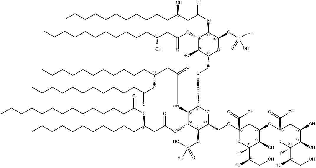 KDO2-LIPID A 结构式