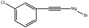 ((3-chlorophenyl)ethynyl)magnesium bromide, Fandachem 结构式