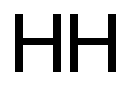 Hydrogen atom 结构式