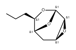 .alpha.-talo-Nonopyranose, 1,6:2,3-dianhydro-4,7,8,9-tetradeoxy- 结构式