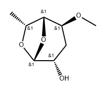 .beta.-altro-Heptopyranose, 1,6-anhydro-3,7-dideoxy-4-O-methyl- 结构式