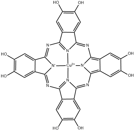 八羟基酞菁铜 结构式