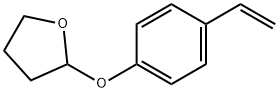 2-(4-vinylphenoxy)tetrahydrofuran 结构式