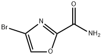 4-Bromo-oxazole-2-carboxylic acid amide 结构式