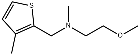 2-methoxy-N-methyl-N-((3-methylthiophen-2-yl)methyl)ethan-1-amine 结构式