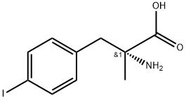 4-Iodo-a-methyl-D-phenylalanine 结构式