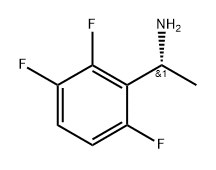 (R)-1-(2,3,6-三氟苯基)乙-1-胺 结构式