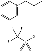 1-丙基吡啶三氟甲磺酸酯 结构式