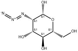 2-AZIDO-2-DEOXY-Β-D-MANNOPYRANOSE 结构式