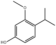 4-isopropyl-3-methoxyphenol 结构式