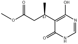 (R)-甲基-3-(4,6-二羟基嘧啶-5-) 结构式