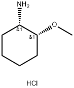 顺-2-甲氧基环己胺盐酸盐 结构式