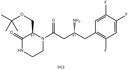 依格列汀 结构式