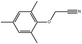 2-(2,4,6-Trimethylphenoxy)acetonitrile 结构式