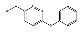 3-(chloromethyl)-6-phenoxy-pyridazine