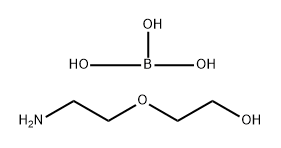 Boric acid (H3bo3), compd. with 2-(2-aminoethoxy)ethanol (1:1) 结构式