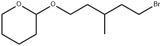 2-(5-溴-3-甲基)戊氧基四氢吡喃 结构式