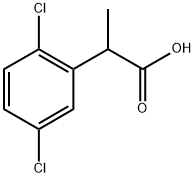 2-(2,5-二氯苯基)丙酸 结构式