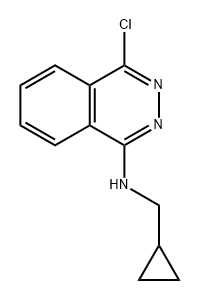 (4-Chloro-phthalazin-1-yl)-cyclopropylmethyl-amine 结构式