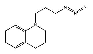 Quinoline, 1-(3-azidopropyl)-1,2,3,4-tetrahydro- 结构式