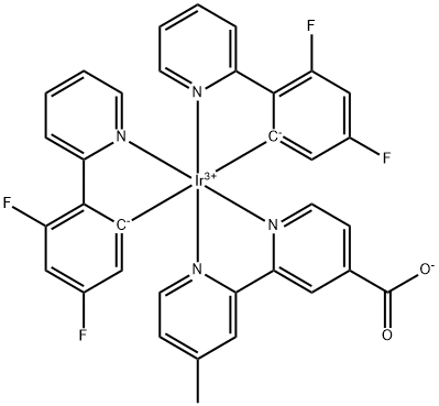 BIS(2-(BENZO[B]THIOPHEN-2-YL)PYRIDYL-C2,N')(2,2'-BIPYRIDYL)IRIDIUM(III) CHLORIDE 结构式