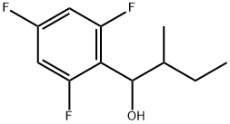 2,4,6-Trifluoro-α-(1-methylpropyl)benzenemethanol 结构式