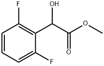 2-(2,6-二氟苯基)-2-羟基乙酸甲酯 结构式