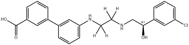 Solabegron Ethylene D4 结构式