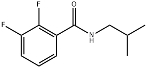 2,3-Difluoro-N-(2-methylpropyl)benzamide 结构式