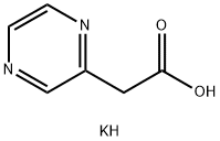 2-pyrazin-2-ylacetate 结构式