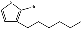 聚(3-己基噻吩-2,5-二基) 结构式
