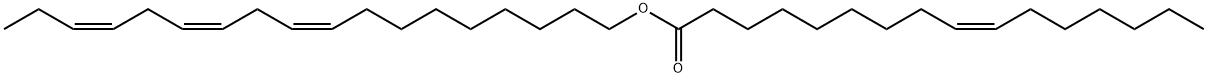 9-Hexadecenoic acid, 9,12,15-octadecatrienyl ester, (all-Z)- (9CI) 结构式