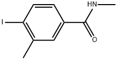 4-iodo-N,3-dimethylbenzamide 结构式